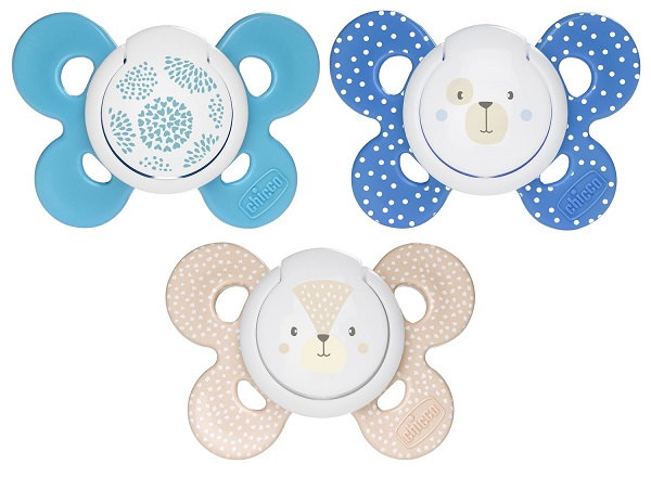 CHICCO SUCCHIETTO COMFORT BOY IN SILICONE 6-16 MESI 2 PEZZI - Newepa Srl