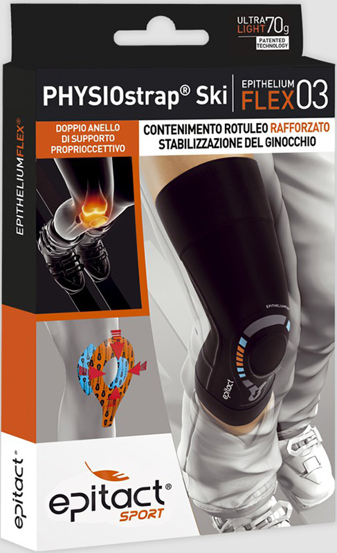 GINOCCHIERA EPITACT SPORT PHYSIOSTRAP SKI S - Newepa Srl