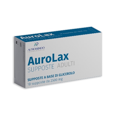 SUPPOSTE AUROLAX GLICEROLO 2500 MG 18 SUPPOSTE - Newepa Srl