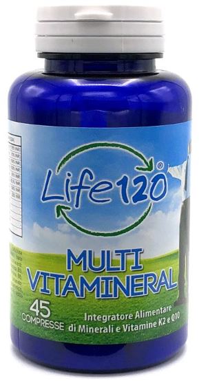 LIFE 120 MULTIVITAMINERAL 45 COMPRESSE - Newepa Srl