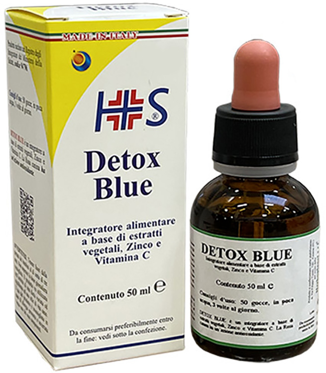 DETOX BLUE GOCCE 50 ML - Newepa Srl
