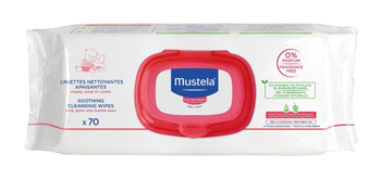 MUSTELA SALVIETTE DETERGENTE LENITIVO 70 PEZZI - Newepa Srl