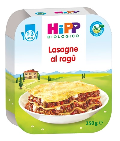 HIPP BIO LASAGNE AL RAGU VASCHETTA 250 G - Newepa Srl