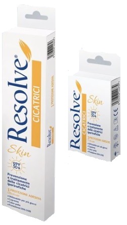 RESOLVE CICATRICI SKIN SPF 50+ 3 PROTEZIONI DA 7X5 CM - Newepa Srl