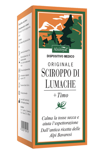 SCIROPPO LUMACHE ORIGINALE 150 ML - Newepa Srl