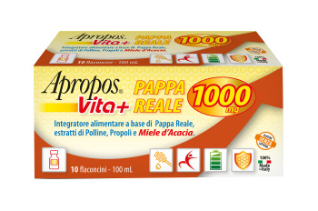 APROPOS VITA+ PAPPA REALE 1000MG 10 FLACONCINI DA 10 ML - Newepa Srl