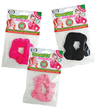 ELASTICO PER CAPELLI PER PREVENIRE E PROTEGGERE DAI PIDOCCHI PIDOCCHI GO - Newepa Srl