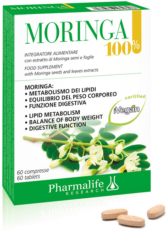 MORINGA 100% 60 COMPRESSE - Newepa Srl