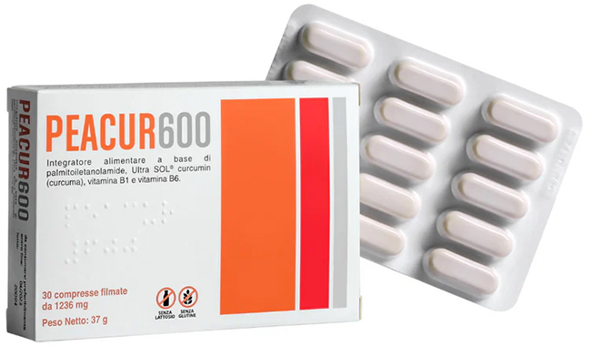 PEACUR 600 30 COMPRESSE 36 G - Newepa Srl