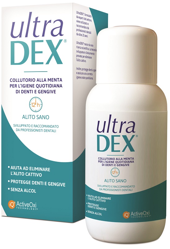 ULTRADEX COLLUTORIO ALITO SANO 250 ML SENZA ALCOOL - Newepa Srl