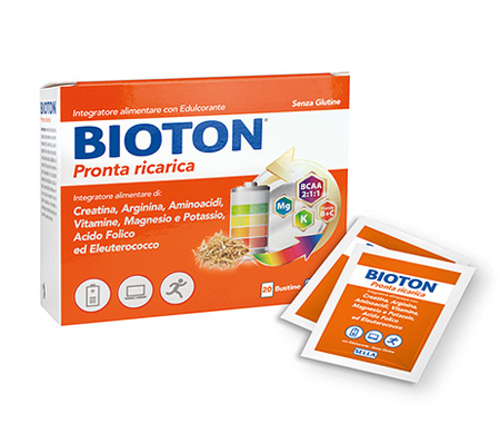 BIOTON PRONTA RICARICA 20 BUSTINE - Newepa Srl