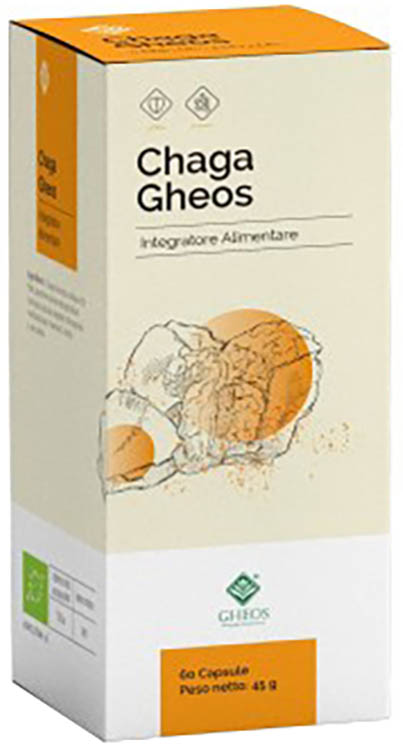 CHAGA GHEOS 60 CAPSULE 750 MG - Newepa Srl