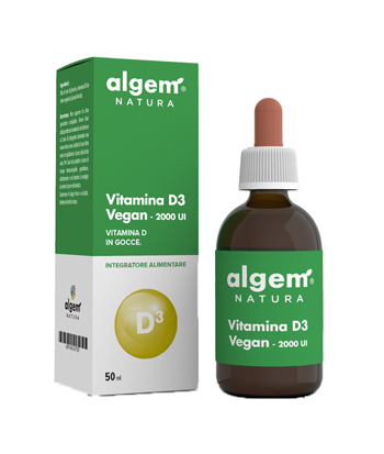 VITAMINA D3 VEGAN 2000 UI 50 ML - Newepa Srl