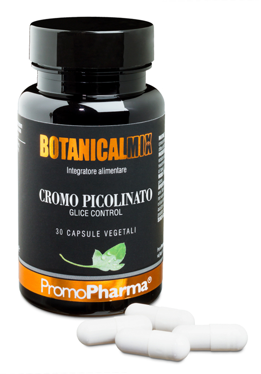CROMO PICOLINATO GLICE CONTROL BOTANICAL MIX 30 CAPSULE - Newepa Srl
