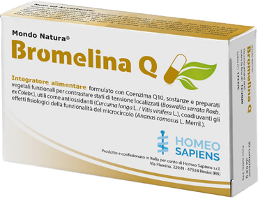 BROMELINA Q MONDO NATURA 30 COMPRESSE - Newepa Srl