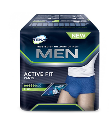 PULL UP UOMO TENA MEN PANTS ACTIVE FIT L 8 PEZZI - Newepa Srl