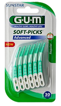GUM SOFTPICKS ADVANCE SCOVOLINO LARGE GOMMA 30 PEZZI - Newepa Srl