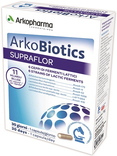 ARKOBIOTICS SUPRAFLOR 30 CAPSULE - Newepa Srl