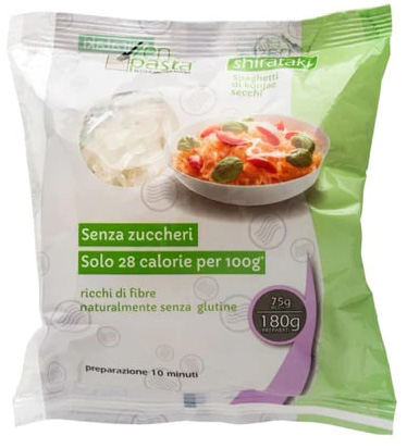 ZENPASTA SHIRATAKI ESSICATO TAGLIATELLE MONODOSE 75 G - Newepa Srl