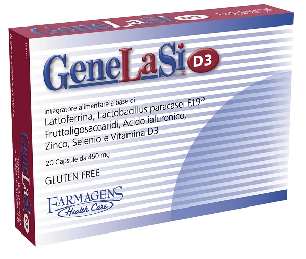 GENELASI D3 20 CAPSULE 450 MG - Newepa Srl