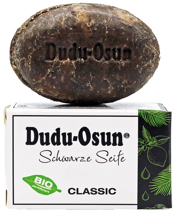 DUDU OSUN SAPONETTA SCHWARZE SEITE 150 G - Newepa Srl