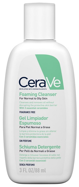 CERAVE SCHIUMA DETERGENTE VISO 88 ML - Newepa Srl