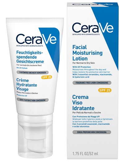CERAVE CREMA VISO IDRATANTE SPF25 52 ML - Newepa Srl