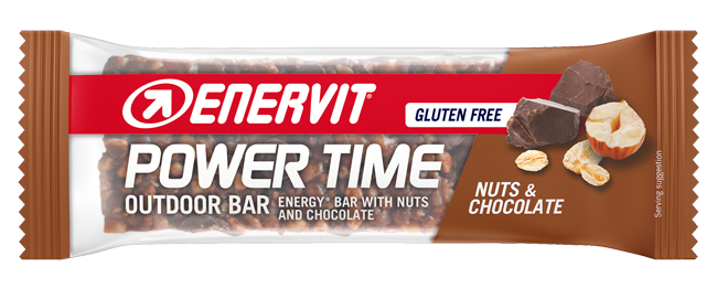 ENERVIT POWER TIME BARRETTA SENZA GLUTINE AL CIOCCOLATO 1 PEZZO - Newepa Srl