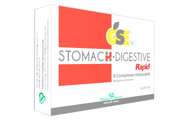GSE STOMACH DIGESTIVE RAPID 8 COMPRESSE - Newepa Srl
