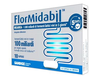 FLORMIDABIL RICARICA 10 CAPSULE - Newepa Srl