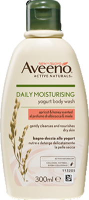 AVEENO BAGNO DOCCIA YOGURT ALBICOCCA & MIELE 300 ML PROMO - Newepa Srl