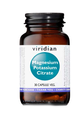 VIRIDIAN MAGNESIUM POTASSIUM CITRATE 30 CAPSULE VIRIDIAN MAGNESIO POTASSIO CITRATO - Newepa Srl