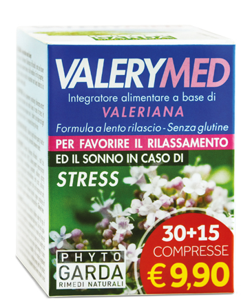 VALERYMED RILASCIO PROLUNGATO 30 + 15 COMPRESSE - Newepa Srl