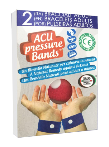 BRACCIALE ACU PRESSURE BAND ADULTI 2 PEZZI - Newepa Srl