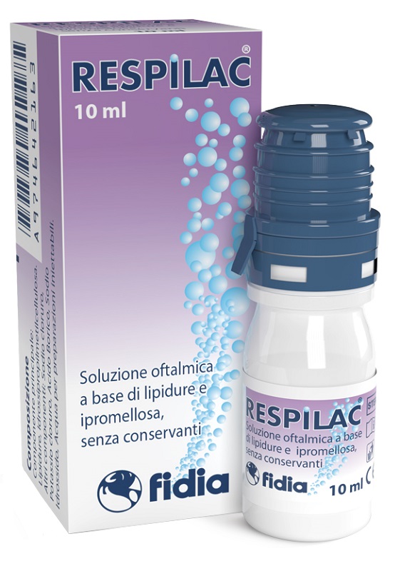 SOLUZIONE OFTALMICA RESPILAC A BASE DI LIPIDURE E IPROMELLOSA 10 ML - Newepa Srl