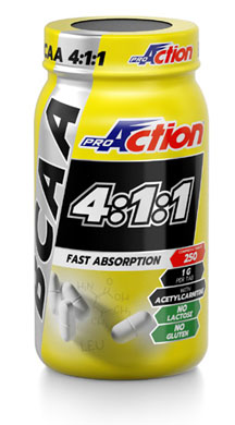 PROACTION BCAA 411 250 COMPRESSE - Newepa Srl