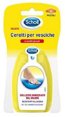SCHOLL CEROTTI PER VESCICHE PICCOLI 6 PEZZI - Newepa Srl