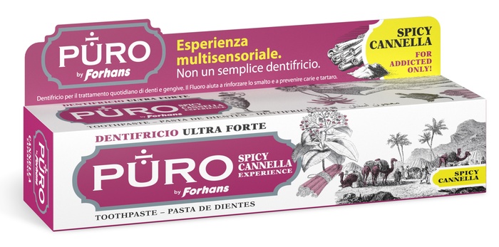 PURO DENTIFRICIO SPICY CANNELLA 75 ML - Newepa Srl