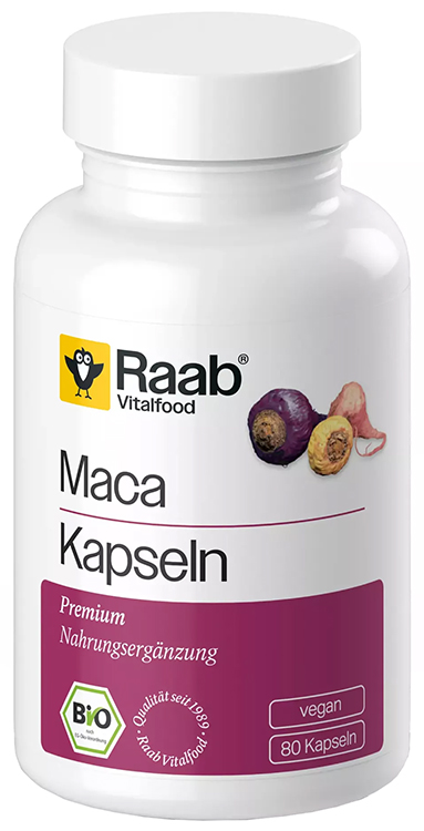 RAAB MACA IN CAPSULE 40 G - Newepa Srl