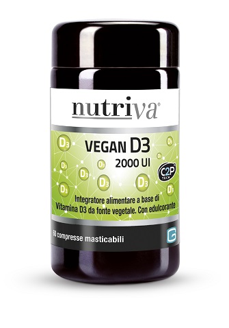 NUTRIVA VEGAN D3 60 COMPRESSE 2000 UI - Newepa Srl