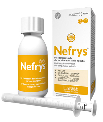 NEFRYS VEG 100 100 ML CON SIRINGA DOSATRICE ALIMENTO COMPLEMENTARE PER CANI E GATTI - Newepa Srl