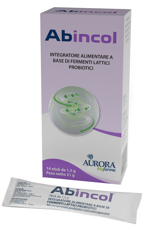 ABINCOL 14 STICK OROSOLUBILI - Newepa Srl