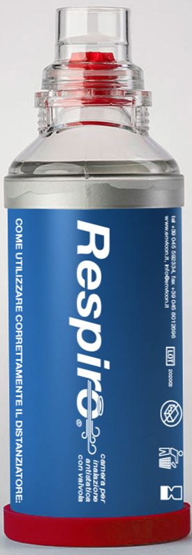 DISTANZIATORE RESPIRO CAMERA PER INALAZIONE ANTISTATICA CON VALVOLA RESPIRO - Newepa Srl