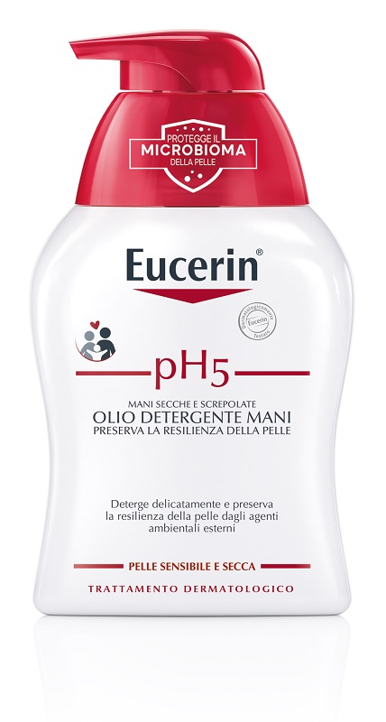 EUCERIN PH5 OLIO DETERGENTE MANI SECCHE E SCREPOLATE 250 ML - Newepa Srl
