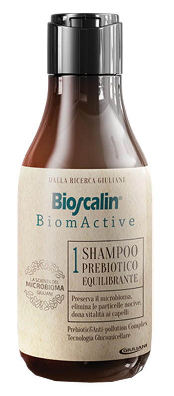 BIOSCALIN BIOMACTIVE SHAMPOO PREBIOTICO EQUILIBRANTE 200 ML - Newepa Srl