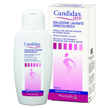 CANDIDAX MED SOLUZIONE LAVANTE GINECOLOGICA 200 ML - Newepa Srl