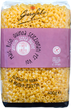 GAROFALO ANELLINI SENZA GLUTINE 400 G - Newepa Srl