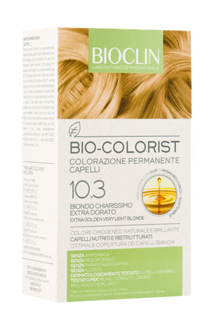 BIOCLIN BIO COLORIST 10,3 BIONDO CHIARISSIMO EXTRA DORATO - Newepa Srl