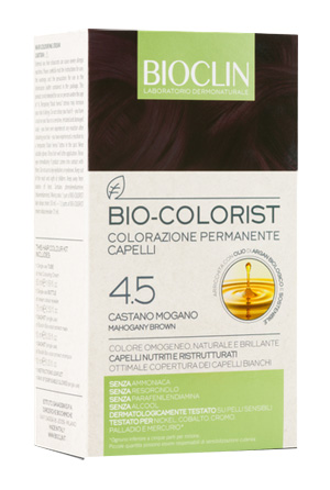 BIOCLIN BIO COLORIST 4,5 CASTANO MOGANO - Newepa Srl