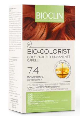 BIOCLIN BIO COLORIST 7,4 BIONDO RAME - Newepa Srl